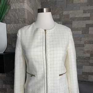 Forever 21 zipper blazer